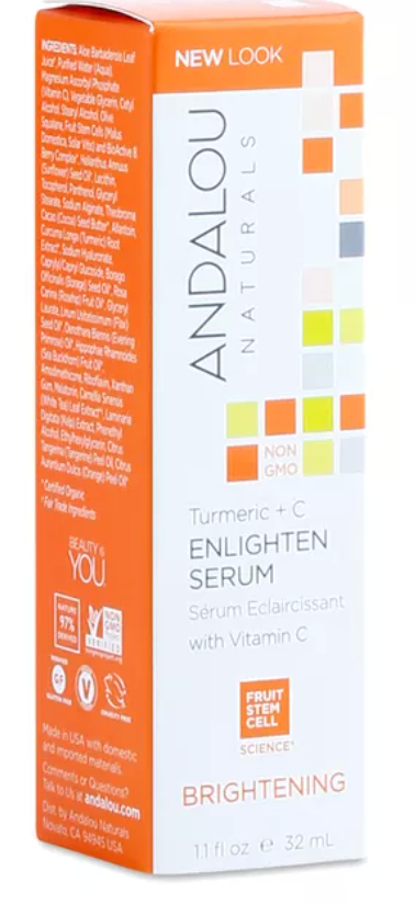 Andalou Naturals - Serum Turmeric+C Enlight (1.1OZ)