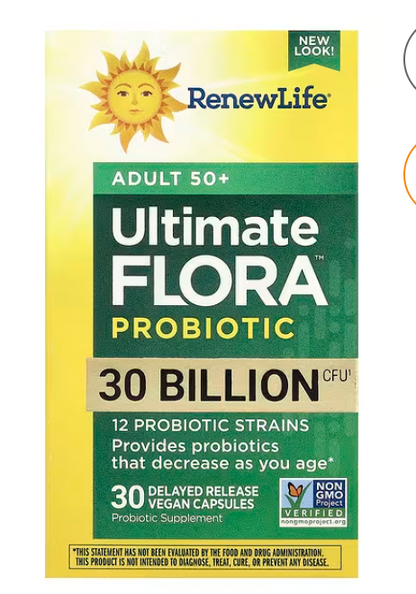 Renew Life - Probiotic 50 Plus  30B (30.VC)