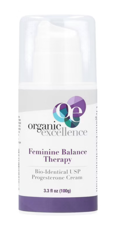 Organic Excellence - Progesterone Cream Pump (3.OZ)