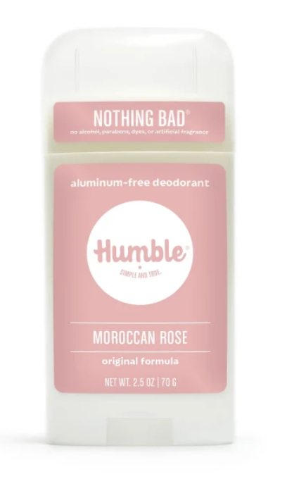 Humble Brands - Deodorant Moroccan Rose (2.5OZ)
