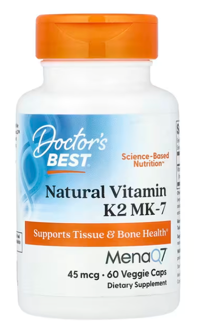 Doctors Best - Vitamin K2 Menaq7 (60.VC)