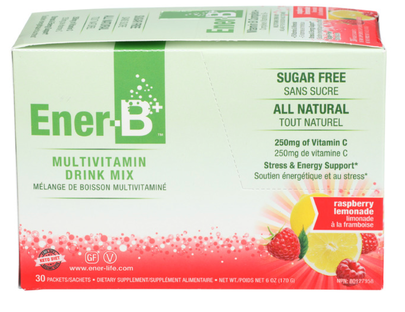Ener Life - Vitamin B Rasp Lmn 30Pkt (30.PC)