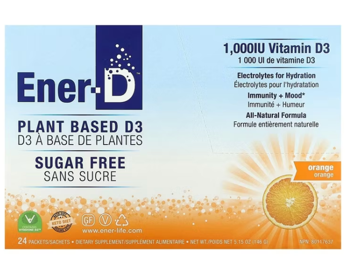 Ener Life - Vitamin D Pkt Orange Sf (24.PC)