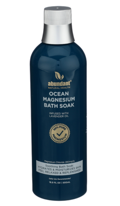 Abundant Natural Health - Bath Soak Magnesium (16.9OZ)