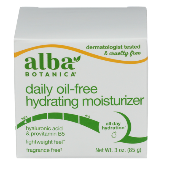 Alba Botanica - Moisturizer Daly Oilfree (3.OZ)