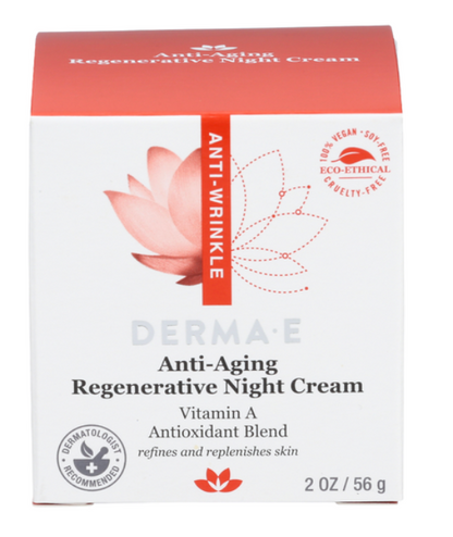 Derma E - Cream Night Regnrtv Antiaging (2.OZ)
