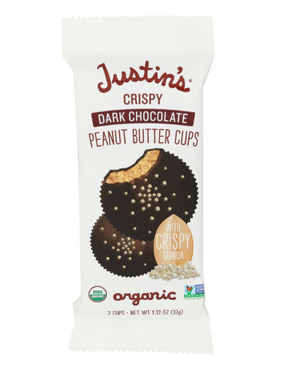 Justin's Cup Peanut Butter Crunch Chocolate 1.38 oz (Pack Of 12)