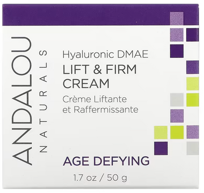 Andalou Naturals - Face Crm Lift&Firm Hyaluroni (1.7OZ)