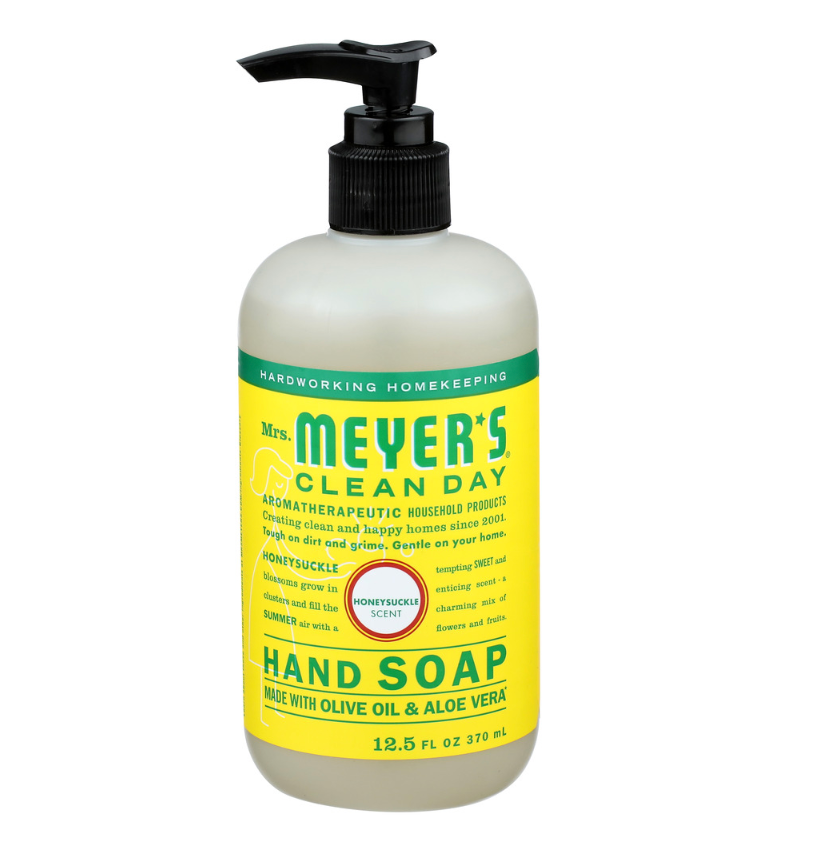 Mrs Meyers Clean Day - Soap Hand Liq Hnysckle (12.5OZ)