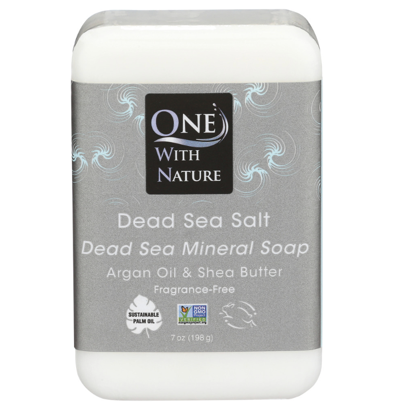 One With Nature - Soap Bar Dead Sea Salt (7.OZ)