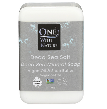 One With Nature - Soap Bar Dead Sea Salt (7.OZ)