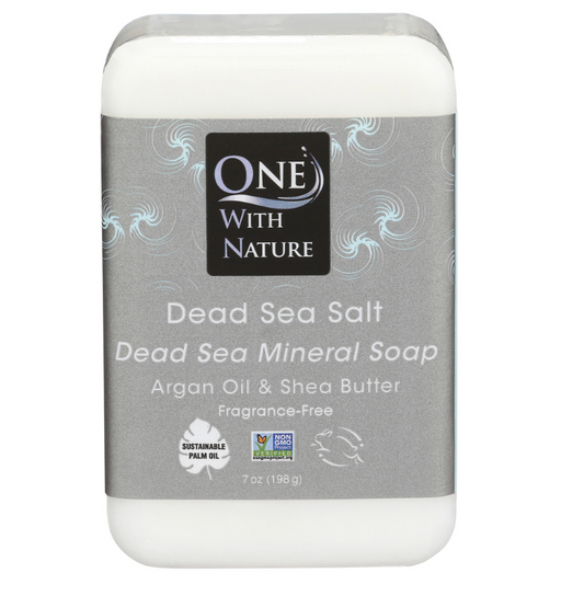One With Nature - Soap Bar Dead Sea Salt (7.OZ)