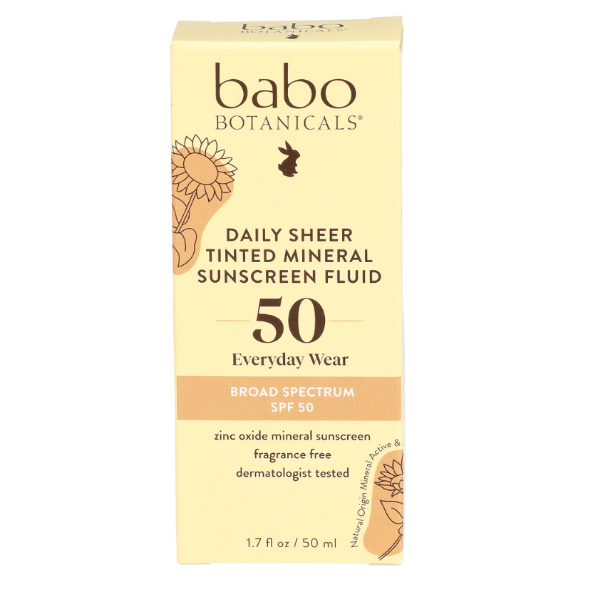 Babobotani - Sunscreen Mnrl Tnt Spf50 (1.7FO)
