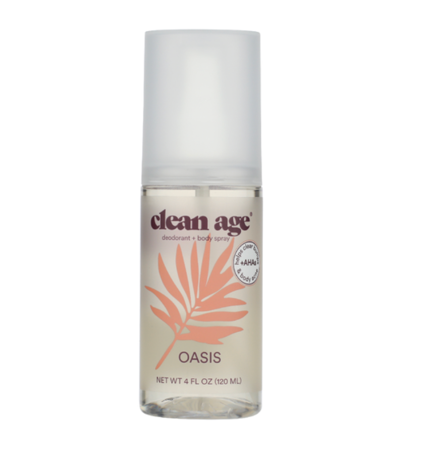 Clean Age - Deodorant Spray Oasis (4.OZ)