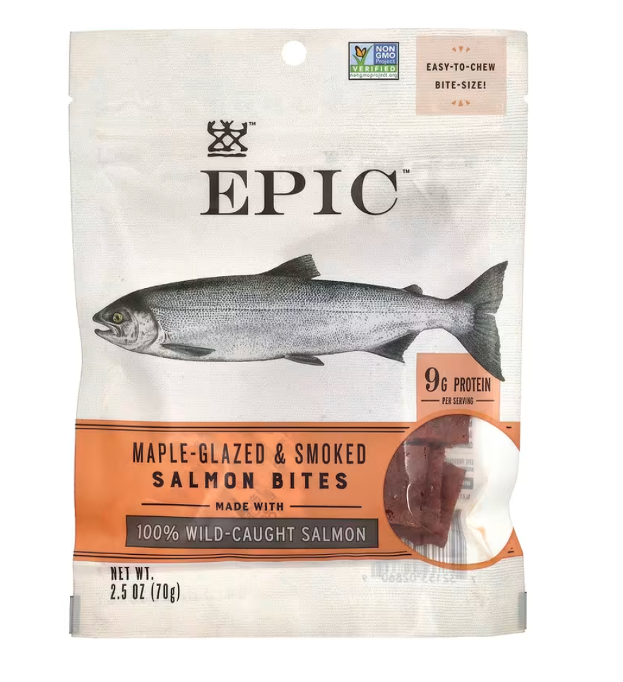 Epic - Jerky Slmn Mple Bites (2.5OZ)
