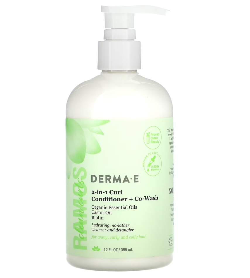 Derma E - Conditioner 2 In 1 Curl Wsh (12.FO)