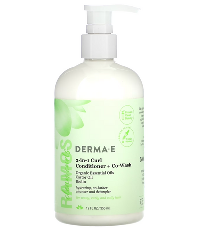 Derma E - Conditioner 2 In 1 Curl Wsh (12.FO)