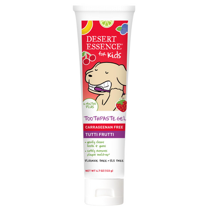 Desert Essence - Toothpaste Gel Ttti Fruti (4.7OZ)