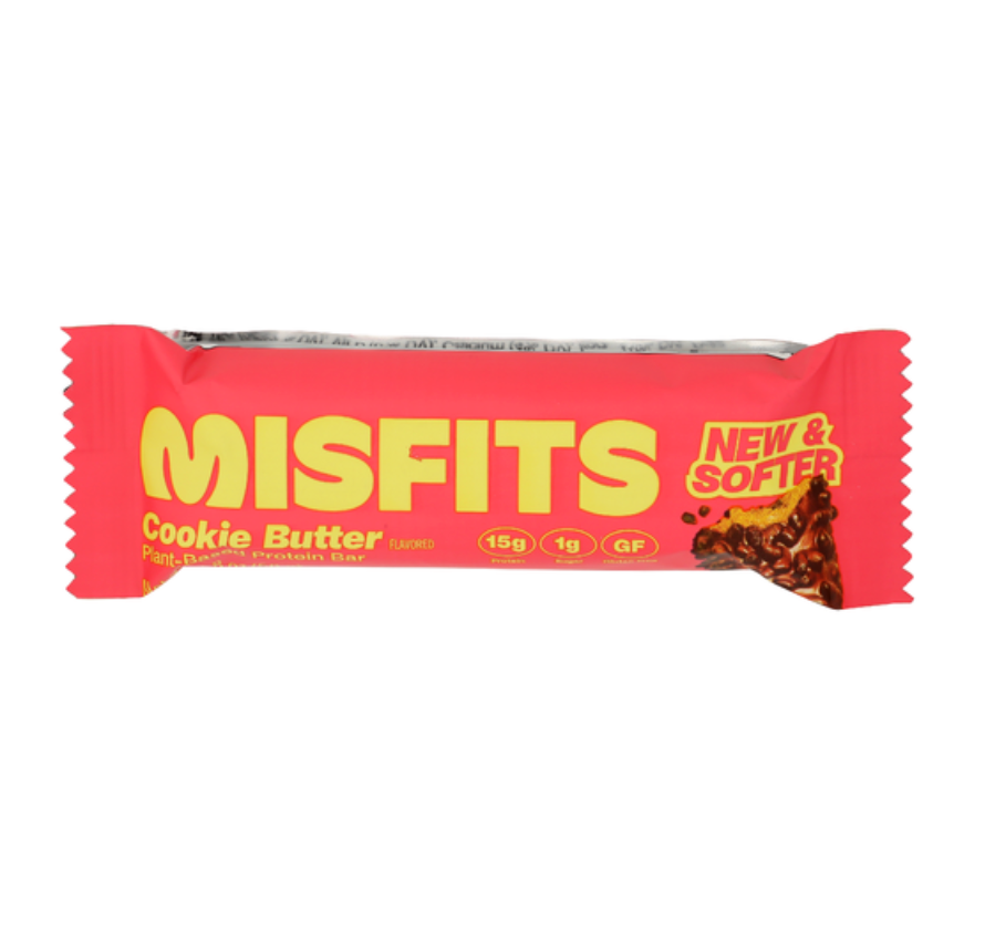 Misfits - Bar Protein Cookie Butter 1.8OZ (Pack of 12)