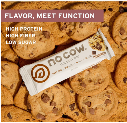 No Cow Bar - Bar Protein Cookie Dough (2.12OZ)/ 12 bars