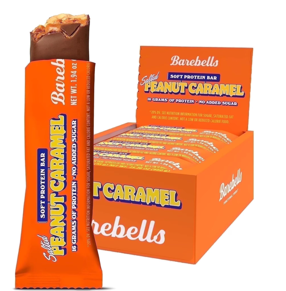 Barebells - Bar Salted Pnut Carmel Sft (55.0GM)/ 12 bars