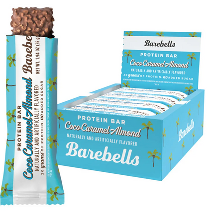 Barebells - Bar Coconut Carm Almond (1.94OZ) - 12 bars