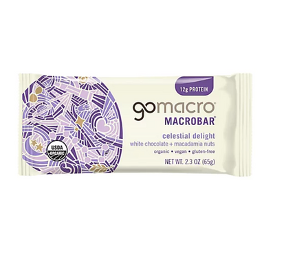 Gomacro - Bar White Choc Mac Nut 2.3OZ (Case Of 12)