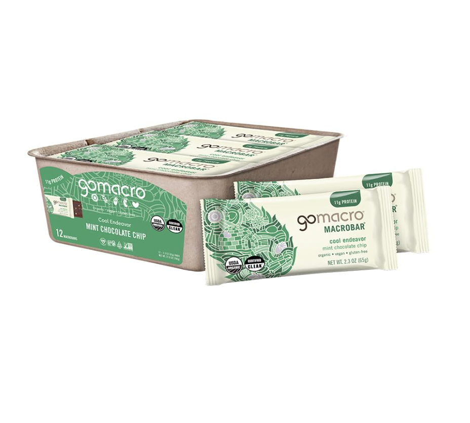 Gomacro - Bar Chocolate Chip Mint 2.3OZ (Case Of 12)