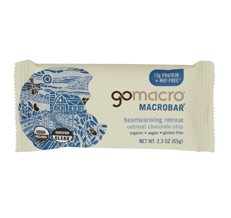 Gomacro - Bar Oatmeal Choc Chip 2.3OZ (Case Of 12)
