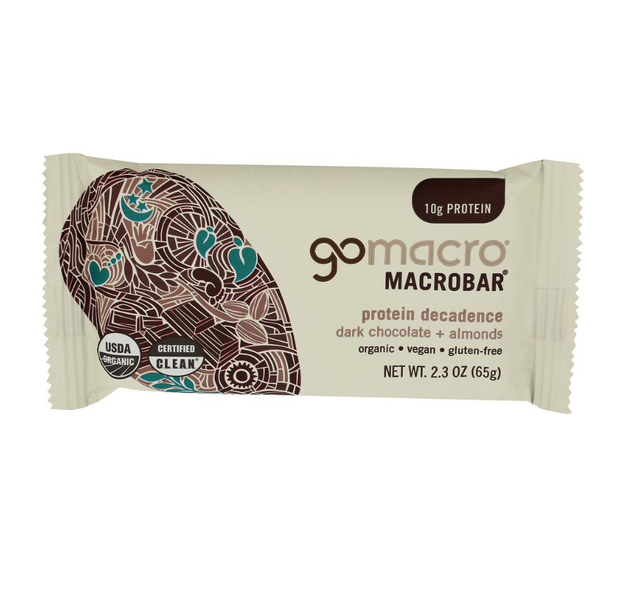 Gomacro - Bar Drk Choc Chip Almond 2.3OZ (Case Of 12)