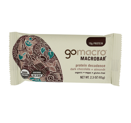 Gomacro - Bar Drk Choc Chip Almond 2.3OZ (Case Of 12)