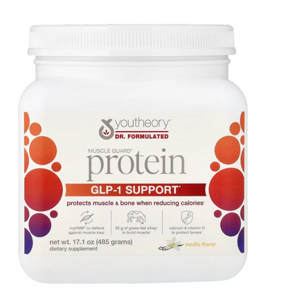 Youtheory - Protein Glp-1 Vanilla (16.5OZ)