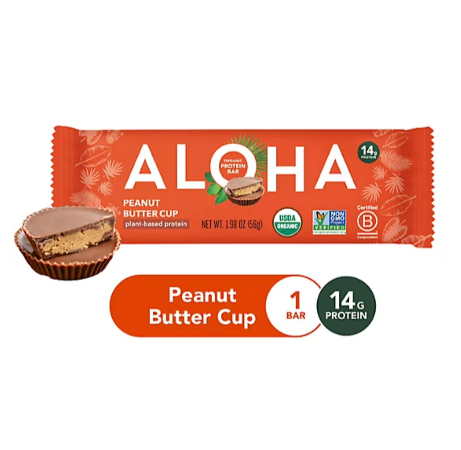 Aloha - Bar Protein Peanut Butter Cup (1.98OZ)/12-count