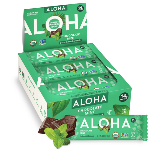 Aloha - Bar Protein Chocolate Mint (1.98OZ)/12 count