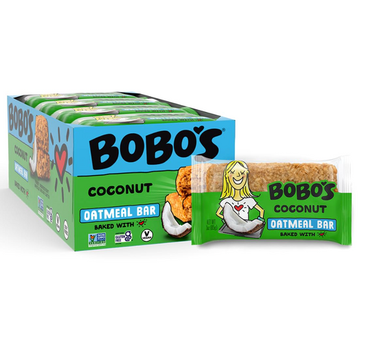 Bobo's Coconut Oat Bars - 12 Count 3 OZ