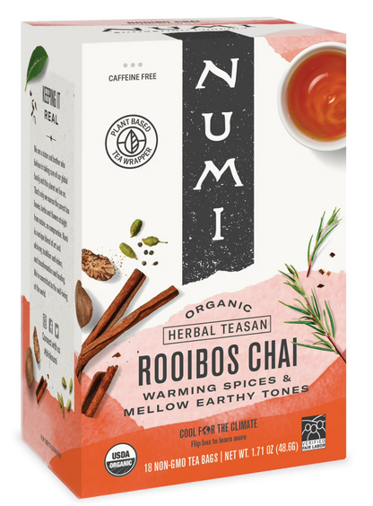 Numi Teas - Tea Rooibos Chai (18.BG)
