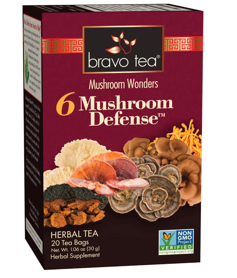 Bravo Teas - Tea  6Mushroom Dfns 20Pc (1.06OZ)
