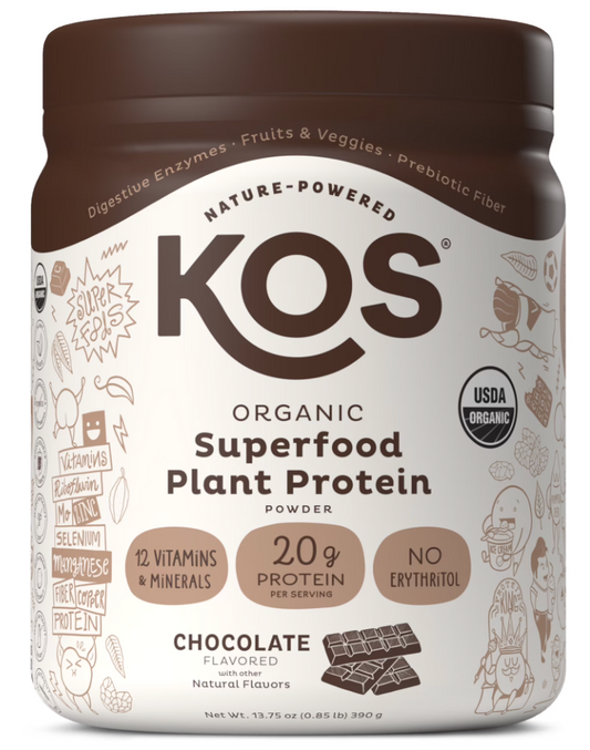 Kos - Protein Plnt Pwd Choc Org (13.75OZ)