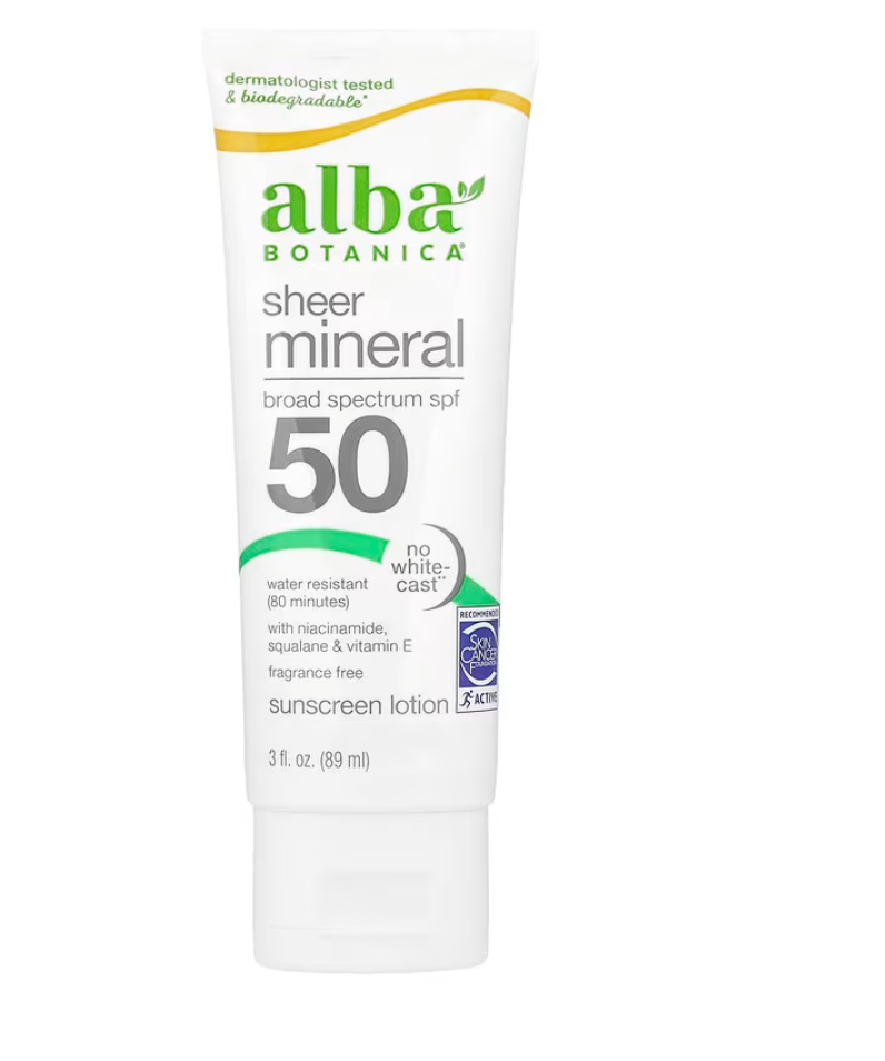 Alba Botanica - Sunscrn Spf50 Mineral Sport (3.OZ)