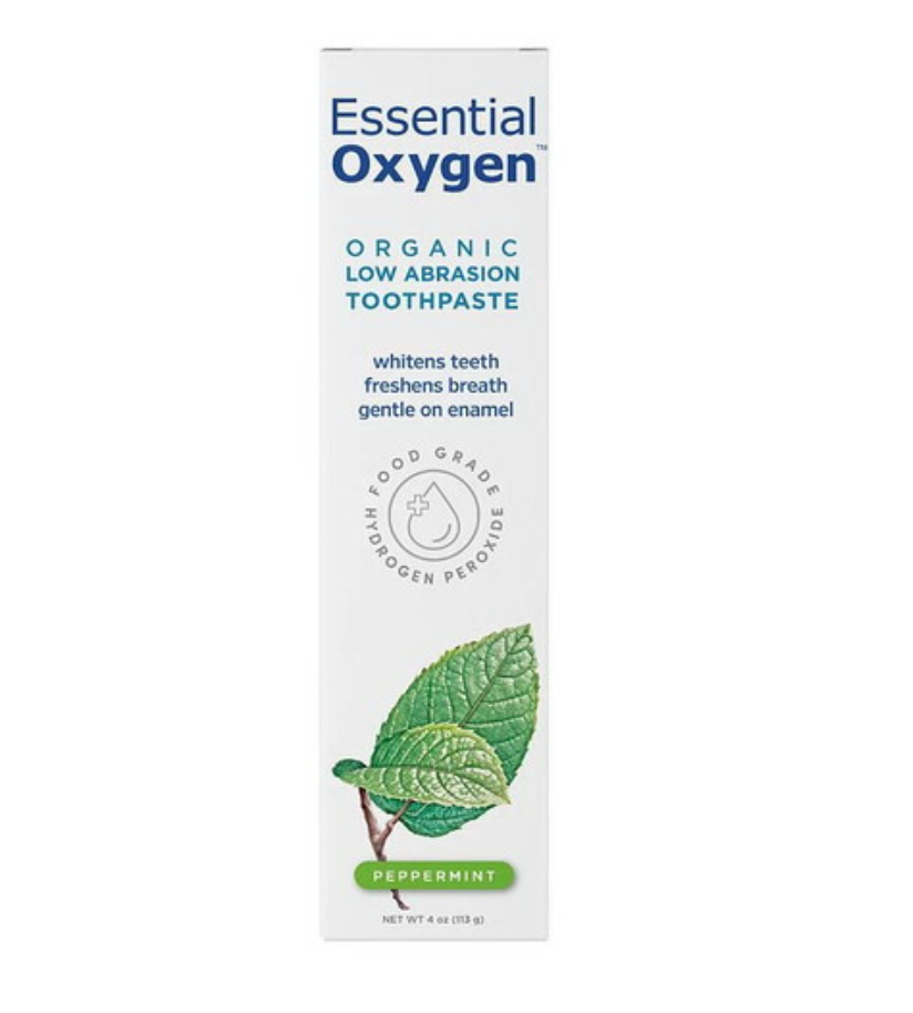 Essential Oxygen BR Organic Toothpaste Peppermint - 4 OZ