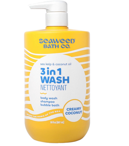 Seaweed Bath Company - Body Wash Creamy Coconut 3-1