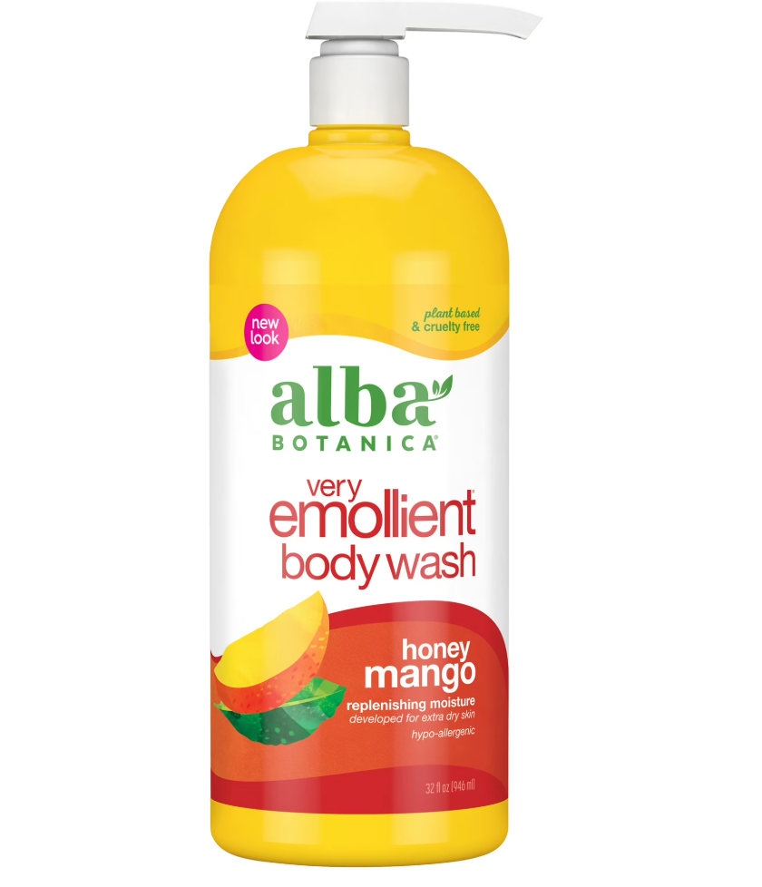 Alba Botanica - Wash Body Honey Mango   32.OZ.