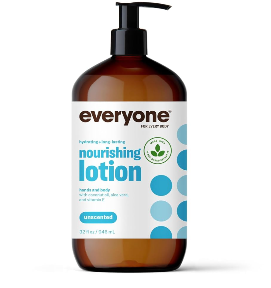 Everyone 2-in-1 Lotion for Hands/Body Unscented, 32 0Z