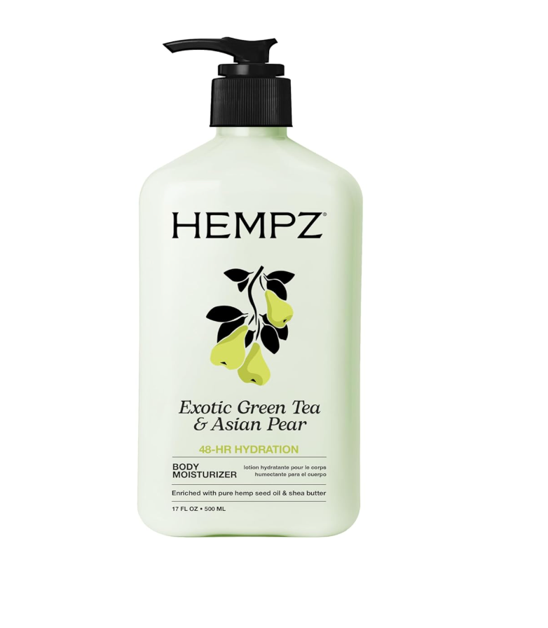HEMPZ Body Lotion - Green Tea and Asian Pear - Daily Moisturizing Cream - 17oz