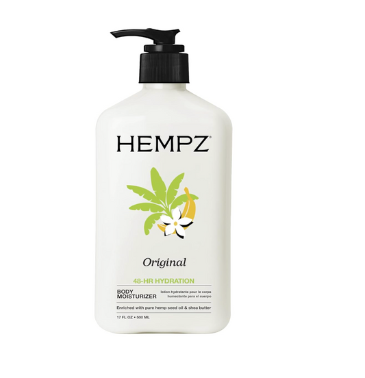 Hempz Lotion original herbal body moisturizer 17 oz