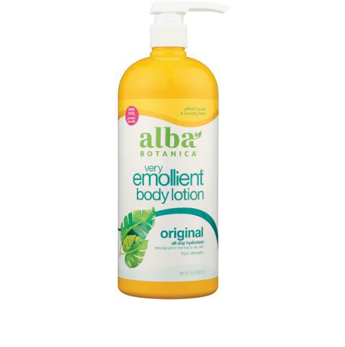 Alba Botanica Very Emollient Body Lotion Original 32 OZ