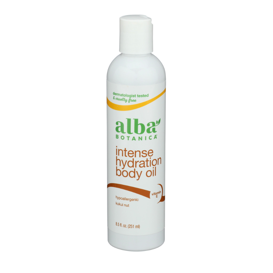 Alba Botanica Intense Hydration Body Oil, 8.5 oz