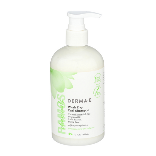 Derma E Shampoo Ramos Wsh Day Crl, 12 fl oz