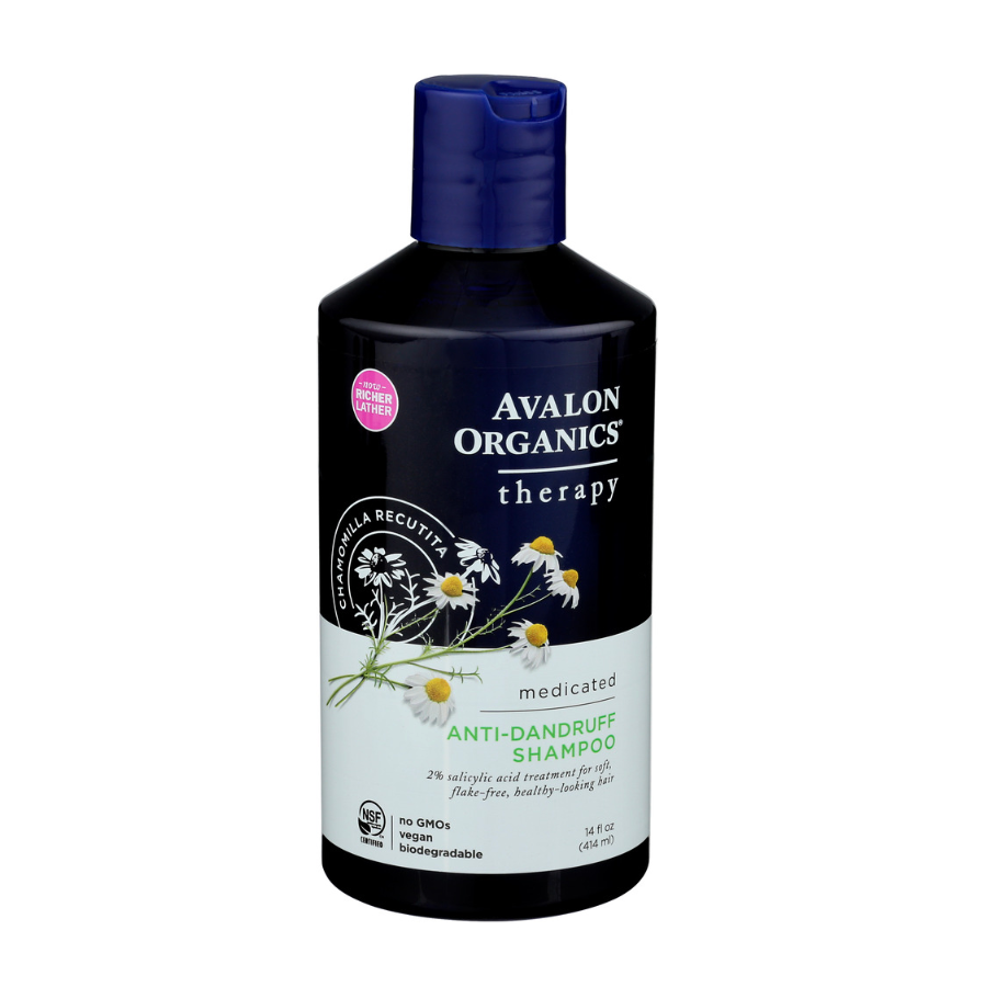 Avalon Organics Shampoo Anti Dandruff, 14 fl oz