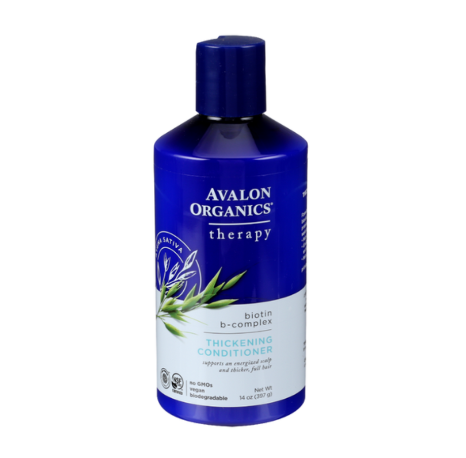 Avalon Organics Conditioner Biotin B Comp Thic, 14 fl oz
